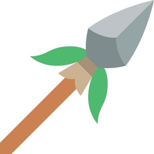 Javelin tomahawk medieval miscellaneous icon