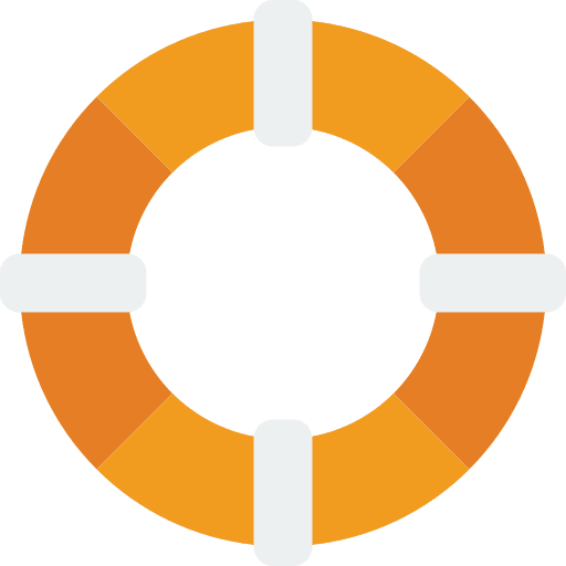 Life ring help lifeguard protection icon