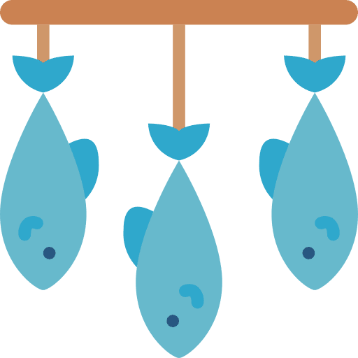 Fish fishing nature steel icon