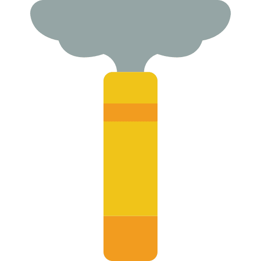 Flare signaling light security icon