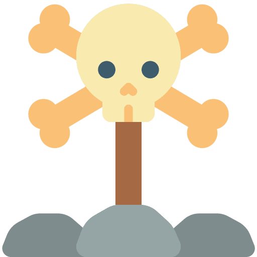 Grave gravestone death tombstone icon