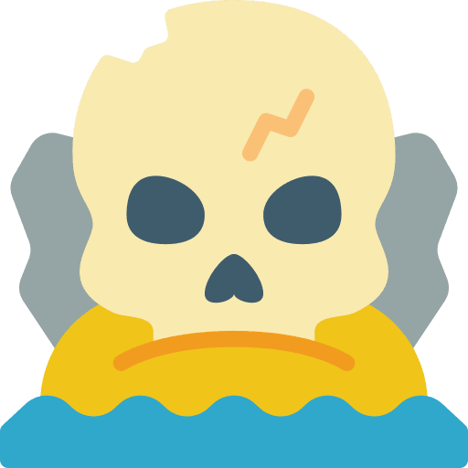 Skull island skull skull island danger icon