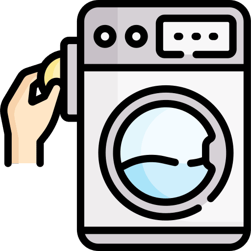 Washing machine laundry coin cleaning icon Washing machine laundry coin cleaning icon