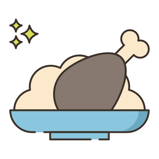 Chicken kabsa chicken gastronomy icon