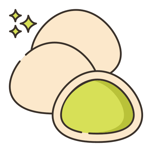 Mochi asian food food and restaurant traditional icon