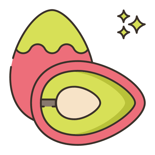 Palm oil vegetable food and restaurant nature icon
