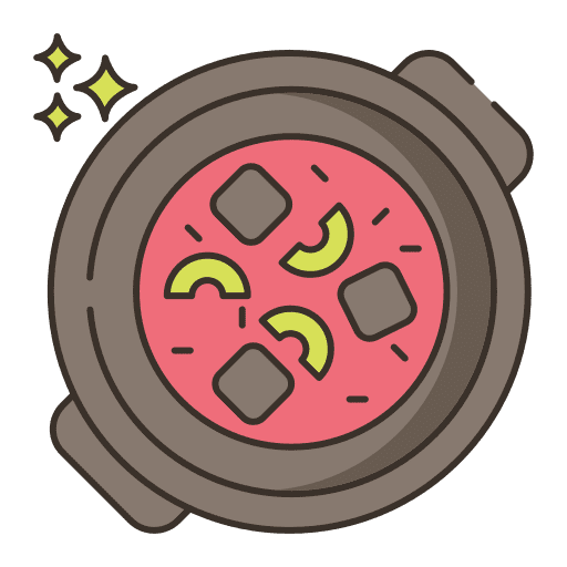 Goulash stew traditional meal icon