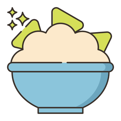Guacamole vegetarian diet food and restaurant icon