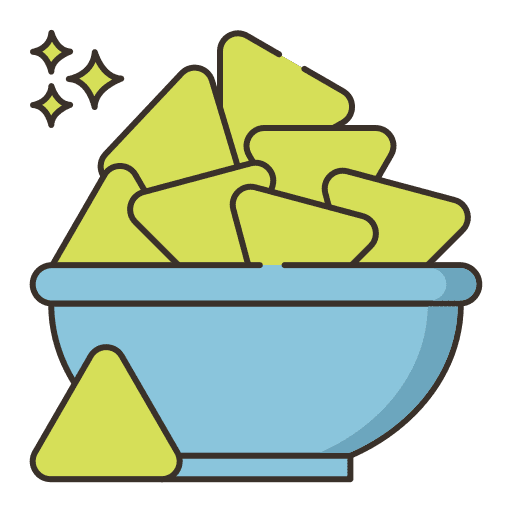 Nachos food and restaurant snack nachos icon