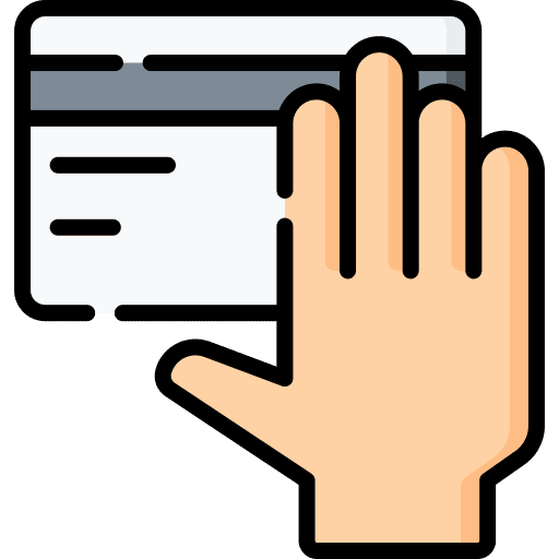 Robbery stealing money credit card icon Robbery stealing money credit card icon