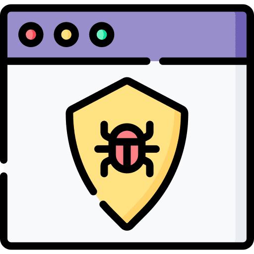 Antivirus defense protection ui icon Antivirus defense protection ui icon
