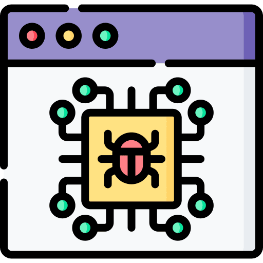 Bug window virus bug icon Bug window virus bug icon