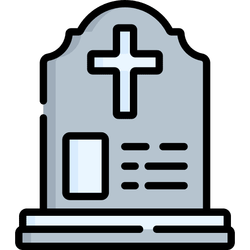 Tombstone cultures tombstone flowers icon Tombstone cultures tombstone flowers icon