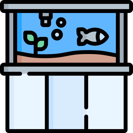 Aquarium pet shop animals fishing icon Aquarium pet shop animals fishing icon