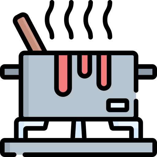 Cooking pots equipment food and restaurant tools icon Cooking pots equipment food and restaurant tools icon