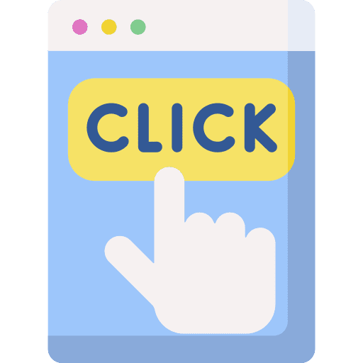 Call to action button user interface user experience icon