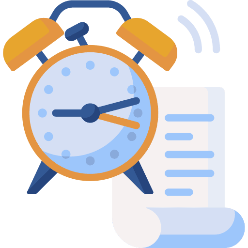 Deadline time and date clock deadline icon Deadline time and date clock deadline icon