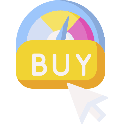 Response rate purchase marketing click icon Response rate purchase marketing click icon