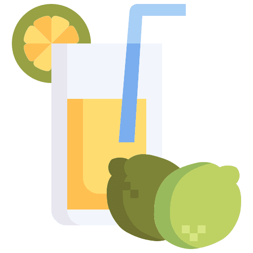 Lemonade food sugar refreshment icon