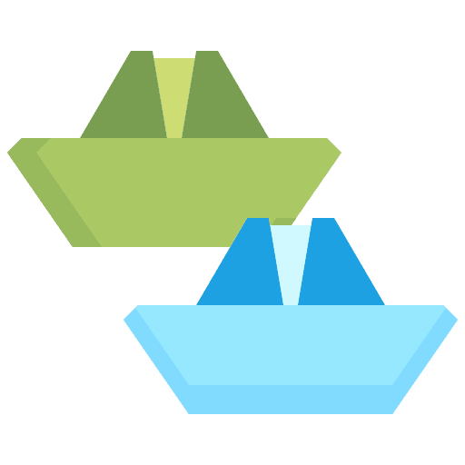 Paper boat ferry boat art and design ship icon Paper boat ferry boat art and design ship icon