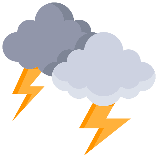 Storm weather forecast weather cloud icon