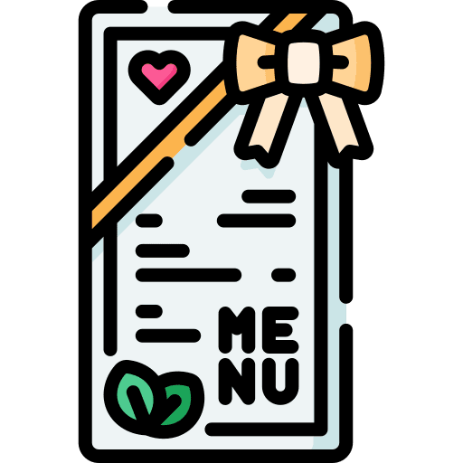 Menu restaurant food paper icon Menu restaurant food paper icon