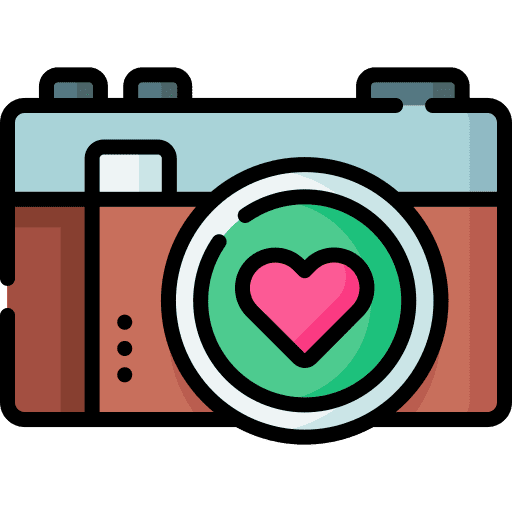 Photo camera wedding photos picture digital icon Photo camera wedding photos picture digital icon