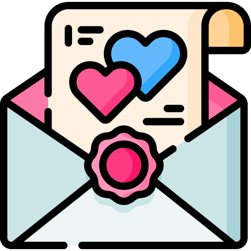 Wedding invitation love wedding love letter icon Wedding invitation love wedding love letter icon