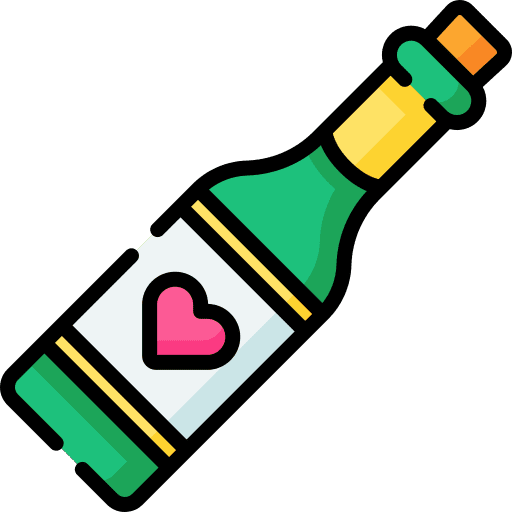 Champagne alcoholic drink champagne party icon Champagne alcoholic drink champagne party icon