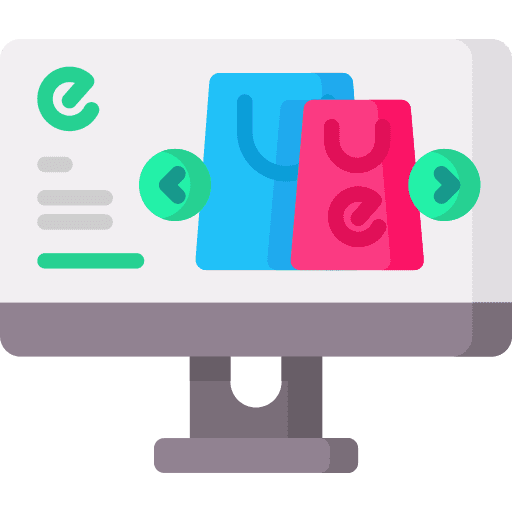 Ecommerce select computer ecommerce icon Ecommerce select computer ecommerce icon