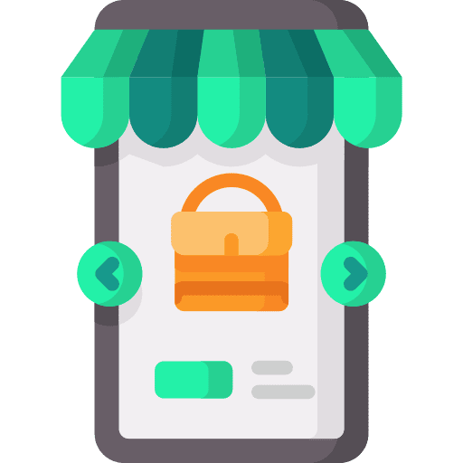 Online store online store accessory commerce and shopping icon Online store online store accessory commerce and shopping icon