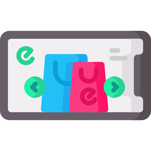 Ecommerce website product select icon Ecommerce website product select icon