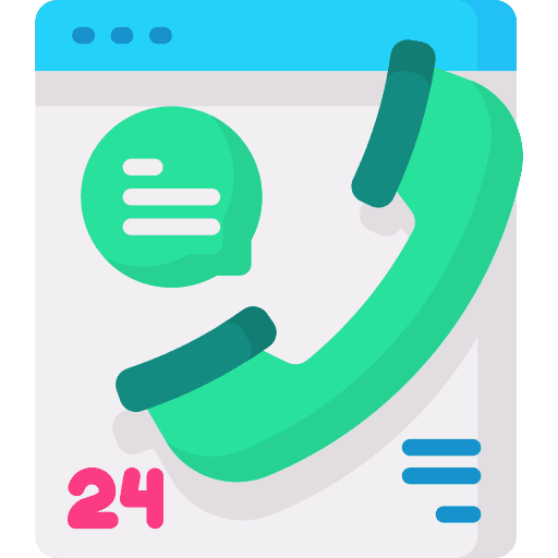 Call center online assistance communications call center icon Call center online assistance communications call center icon