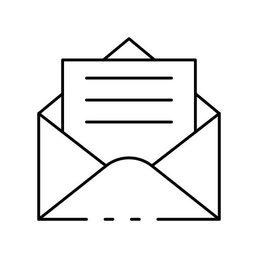 Email envelope communications letter icon