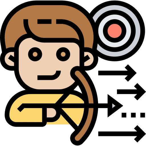 Purpose purpose bulleye aim icon