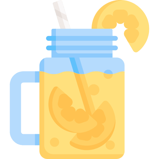 Lemonade lemonade juice glass icon