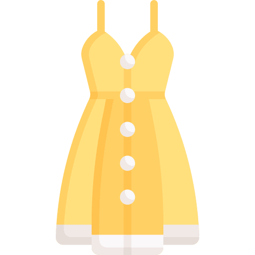 Sundress femenine sundress garment icon
