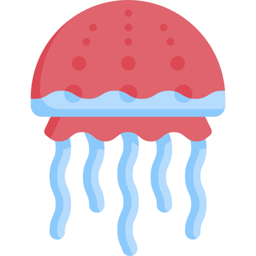 Jellyfish animals aquatic jellyfish icon Jellyfish animals aquatic jellyfish icon
