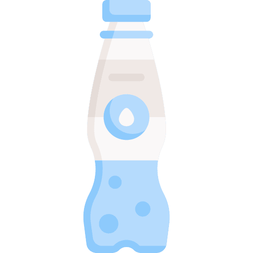 Water bottle healthy food hydratation food icon Water bottle healthy food hydratation food icon