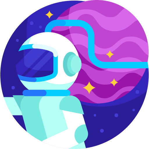 Astronaut avatar cosmonaut space exploration icon