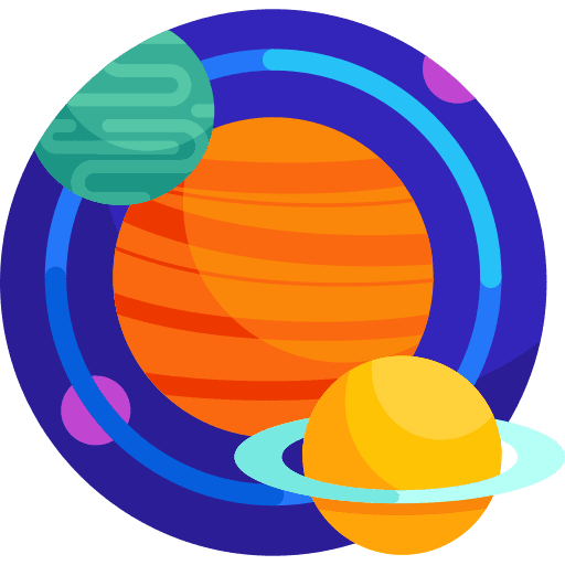 Planet universe solar system planet icon Planet universe solar system planet icon