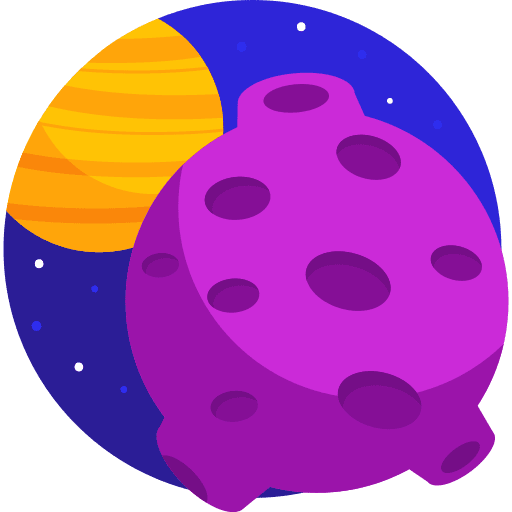 Space solar system nature astronomy icon Space solar system nature astronomy icon
