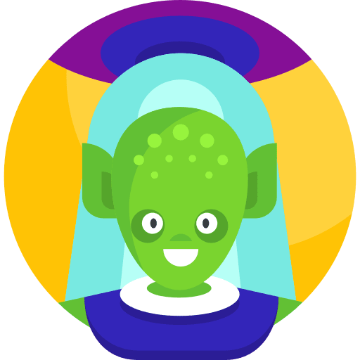 Alien extraterrestrial spooky user icon Alien extraterrestrial spooky user icon