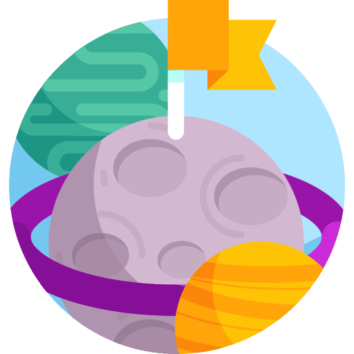 Planet astronomy nature solar system icon Planet astronomy nature solar system icon
