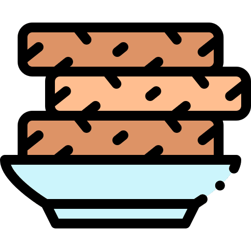 Cutlets meat food barbacue icon