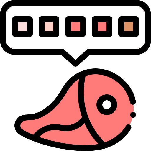 Meat food pork fresh icon
