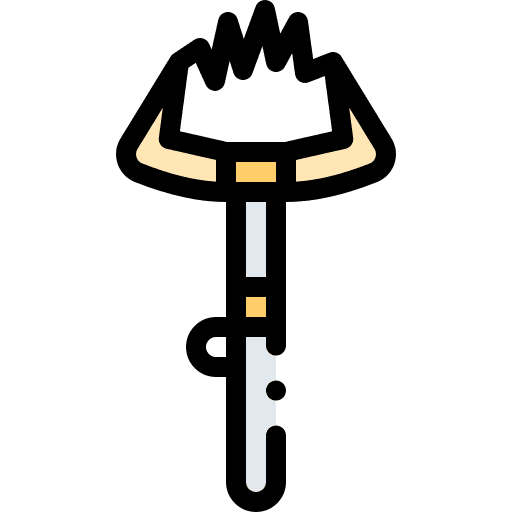 Electrical stunning electrical stunning butcher animal icon