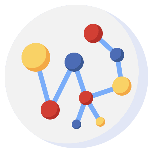 Neural connectivity neural network machine learning icon