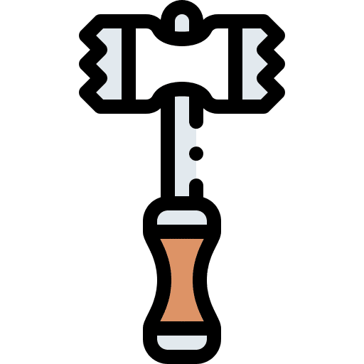 Tenderizer tenderizer hammer tool icon
