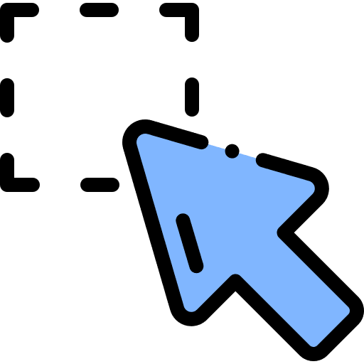 Selecting object arrow selection icon Selecting object arrow selection icon